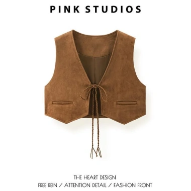 Cardigan Da Lộn Cà Phê Retro Cổ V và Ren - Thời Trang Mùa Hè Giá Sốc 255k 2 Cardigan Da Lộn Cà Phê Retro Cổ V và Ren - Thời Trang Mùa Hè Giá Sốc 255k 2