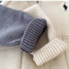 Cardigan Dây Kéo Bé Trai 2-6Y Thu Đông Thiên Nhiên, Thoáng Khí Nhẹ, Thời Trang 6
