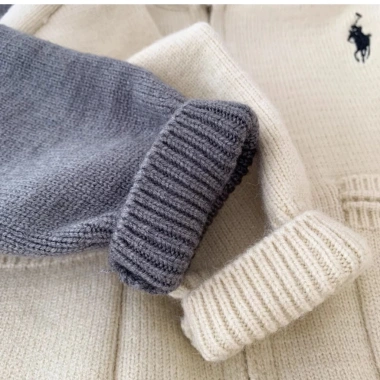 Cardigan Dây Kéo Bé Trai 2-6Y Thu Đông Thiên Nhiên, Thoáng Khí Nhẹ, Thời Trang 6