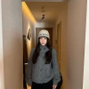 Cardigan Mùa Đông Hàn Quốc Cổ Cao Nút Sừng - Áo Len ấm áp, giảm giá 22% chỉ 135k 6