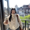 Cardigan Mùa Đông Hàn Quốc Cổ Cao Nút Sừng - Áo Len ấm áp, giảm giá 22% chỉ 135k 9
