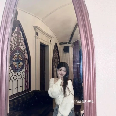 Cardigan nữ dáng ngắn tay pông Gợi Cảm Desire kèm khăn choàng len - 142.560 VND 6