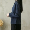 Cardigan Tay Dài - Vải Lanh Cotton Hình Chữ Thập, Cách Trung Hoa, 251.640 VND 8