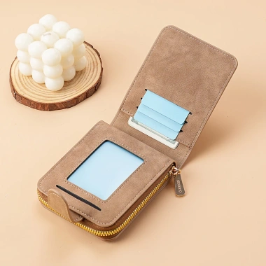 CarrKen Mới Nam Ngắn Snap Dây Kéo Ví Đa Năng - Túi Đựng Tiền, Xu Hộ Chiếu Giá 109.080₫