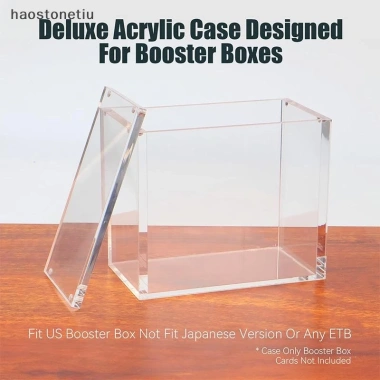 Case Acrylic NS Booster Box 8mm+4mm Dày 5mm Trong Suốt, Dễ Đặt Top Tải, Tương Thích NS – 276.320₫