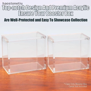 Case Acrylic NS Booster Box 8mm+4mm Dày 5mm Trong Suốt, Dễ Đặt Top Tải, Tương Thích NS – 276.320₫