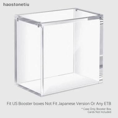 Case Acrylic NS Booster Box 8mm+4mm Dày 5mm Trong Suốt, Dễ Đặt Top Tải, Tương Thích NS – 276.320₫