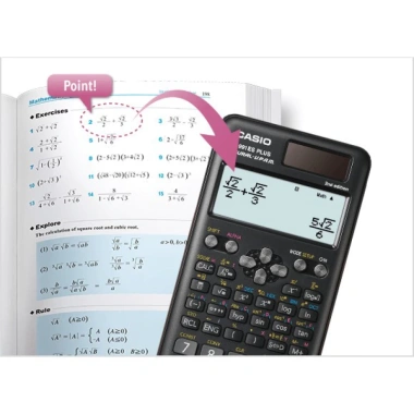 CASIO Fx-991ES Máy tính khoa học xách tay, sạc lại được, giá chỉ 189.900 VND