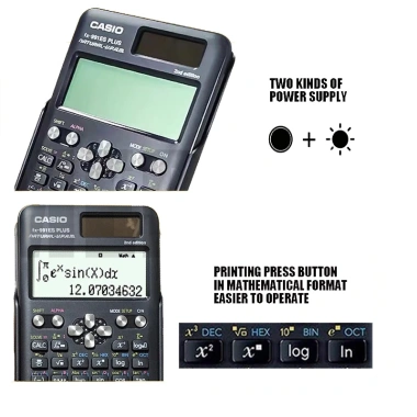CASIO Fx-991ES Máy tính khoa học xách tay, sạc lại được, giá chỉ 189.900 VND 6 CASIO Fx-991ES Máy tính khoa học xách tay, sạc lại được, giá chỉ 189.900 VND 6