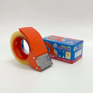 Cắt Băng Keo Dân Hoa Tay Cầm Chắc Chắn, Lưỡi Cắt Thép Không Gỉ Sắc Nhọn - Đóng Hàng, Giá 15.000đ