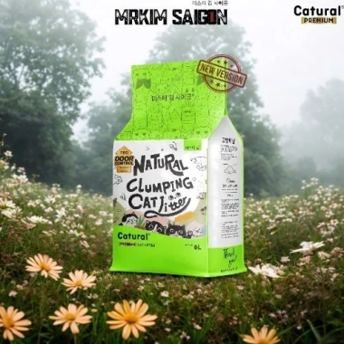 Cát Đậu Nành Catural 6L (2kg) Cho Mèo - Tự Nhiên, Ít Bụi, Vón Cục Nhanh, 79.000đ 11