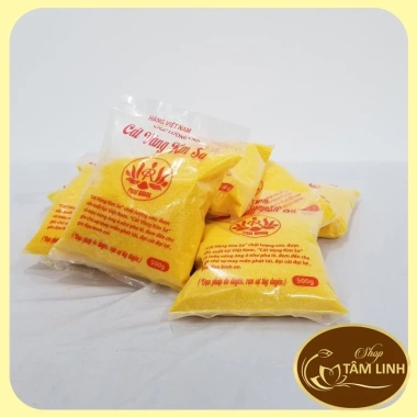 Cát kim sa vàng đặt lư hương 500g - Cát vàng tro chất lượng, giá ưu đãi 8.000đ 4 Cát kim sa vàng đặt lư hương 500g - Cát vàng tro chất lượng, giá ưu đãi 8.000đ 4