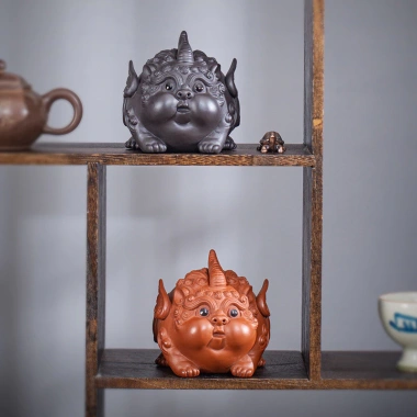 Cát May Mắn Tím Đáng Yêu - Đồ Trang Trí Pixiu Thú Cưng, Phòng Khách, Bàn Trà 2