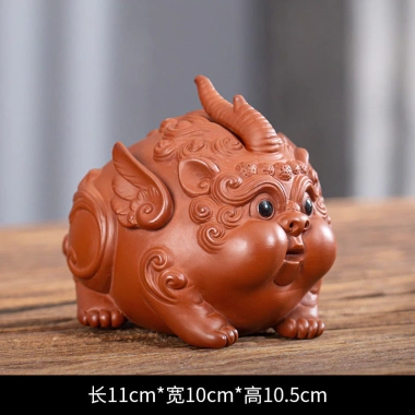 Cát May Mắn Tím Đáng Yêu - Đồ Trang Trí Pixiu Thú Cưng, Phòng Khách, Bàn Trà 6