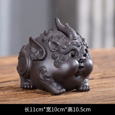 Cát May Mắn Tím Đáng Yêu - Đồ Trang Trí Pixiu Thú Cưng, Phòng Khách, Bàn Trà 7