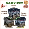 Cát Nhật Đen 21H 24kg (6 túi 4kg) Hương Cà Phê Chanh Táo - Siêu Vón Cục 330k
