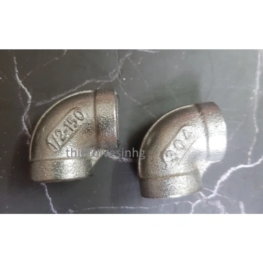 Cắt Nối Ren Inox Đúc 1/2 (15) - Cắt Góc 90 Đẹp, Giá Rẻ Chỉ 15.000 VNĐ