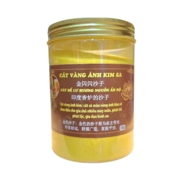 Cát vàng kim sa hạt mịn dễ cắm nhang 500gr/1kg - Giá chỉ 12.000 VND, giảm mạnh 2