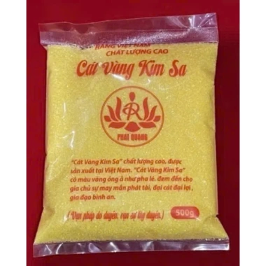 Cát Vàng Trắng Kim Sa Đặt Bát Nhang Combo 5/10 Túi - Giá chỉ 60.000₫, giảm tới 20%