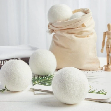 CATIYAHA 6 Bóng giặt nhà tái sử dụng 6-8cm - Giảm tĩnh điện, làm mềm quần áo nhanh 5