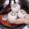 CATIYAHA 6 Bóng giặt nhà tái sử dụng 6-8cm - Giảm tĩnh điện, làm mềm quần áo nhanh 8