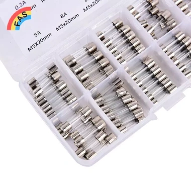 Cầu chì ống thủy tinh Qui Blow 5x20mm - Bộ 100 cái, thổi nhanh, giảm giá 59.600 VND 2