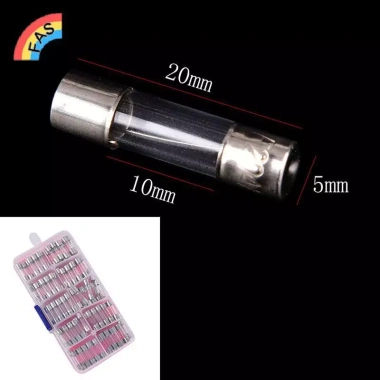 Cầu chì ống thủy tinh Qui Blow 5x20mm - Bộ 100 cái, thổi nhanh, giảm giá 59.600 VND 7