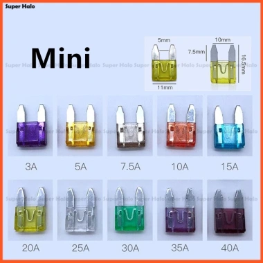 Cầu Chì Xe Hơi 2A 30A Đa Dòng Bảo Vệ An Toàn Giá 5.225 VND Giảm Đặc Biệt 4