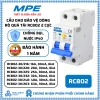 Cầu dao RCBO2 2 cực bảo vệ quá tải MPE, chống nước IP40 16‑63A, giảm giá 361.669₫