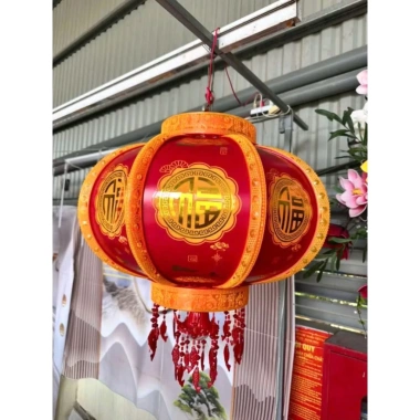 Cầu Điện Tết Dát Vàng – Lồng Đèn Siêu Sáng Đẹp Lung Linh, Bao Lỗi 1 Đổi 1, Giá 270.000₫