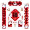 Câu đối cửa 2.026 Năm Ngựa Fu 12 món Nhãn dán từ tính Thần tài Trang trí năm mới Giá ưu đãi 55.916 VND 9