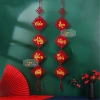 Câu đối đỏ 85cm - Trang trí Tết Nguyên Đán 2.024 chữ thư pháp kim tuyến giảm 43.904₫ 3