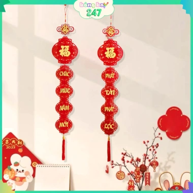 Câu Đối Khai Xuân 2.026 Bính Ngọ - Trang Trí Tết Treo Cửa Nhà, May Mắn Tài Lộc Đầu Năm