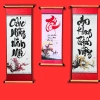 Câu đối tết 2.026 chúc mừng năm mới - Giấy bo vải lụa xinh xắn, trang trí tết đẹp, giá 85.000 VNĐ 6