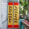 Câu đối tết giấy mỹ thuật 26x141cm - Hai mẫu vàng đỏ, giảm còn 245.000đ 3