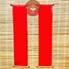 Câu đối thư pháp đỏ 26x109cm - Trang trí Tết, liễu giấy nhung nẹp treo, 49.000₫ 8