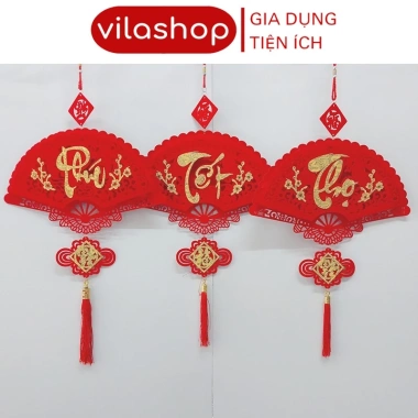 Câu Đối Trang Trí Tết Vilahome Liên Khánh - Dây Chữ Phúc Lộc Thọ 2.026 31.500₫