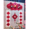 Câu đối tre 30x120cm chữ thư pháp Trang trí Tết dán hoa vàng giá 180.000 7