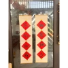 Câu đối tre 30x120cm chữ thư pháp Trang trí Tết dán hoa vàng giá 180.000 10