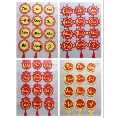 Câu đối và liễn trang trí Tết 2.025 - Đồ dùng mầm non, giảm còn 18.000 VNĐ
