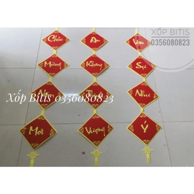 Câu đối và liễn trang trí Tết 2.025 - Đồ dùng mầm non, giảm còn 18.000 VNĐ 10 Câu đối và liễn trang trí Tết 2.025 - Đồ dùng mầm non, giảm còn 18.000 VNĐ 10