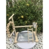 Cầu đứng gỗ cho chim và vẹt size nhỏ và trung 36,5x23x40cm - Giá ưu đãi 260.000₫ 4