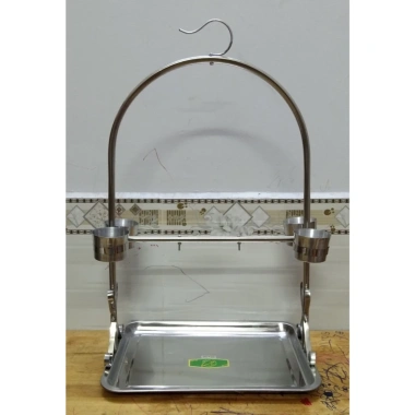 Cầu đứng vẹt size trung 55x40x30 đa màu SUN XÁM LORY CAIQUE GREEN CHECK giảm giá 194.990 VND