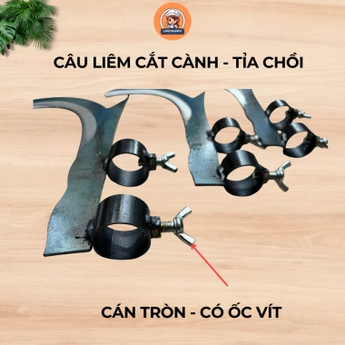Câu liêm đa năng tỉa chồi, tỉa bông, ngoắc cành, hái trái trên cao - Tiện lợi, giá 65.000