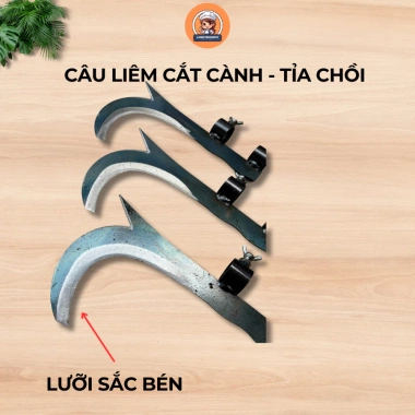 Câu liêm đa năng tỉa chồi, tỉa bông, ngoắc cành, hái trái trên cao - Tiện lợi, giá 65.000 6 Câu liêm đa năng tỉa chồi, tỉa bông, ngoắc cành, hái trái trên cao - Tiện lợi, giá 65.000 6
