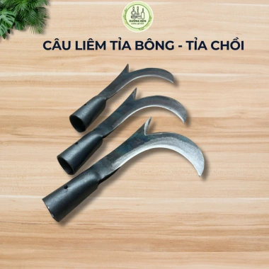Câu liêm tỉa bông tải chồi, tỉa cành non thủ công sắc bén - Tiện lợi, giá 35.000₫