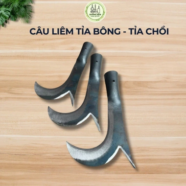 Câu liêm tỉa bông tải chồi, tỉa cành non thủ công sắc bén - Tiện lợi, giá 35.000₫ 5 Câu liêm tỉa bông tải chồi, tỉa cành non thủ công sắc bén - Tiện lợi, giá 35.000₫ 5