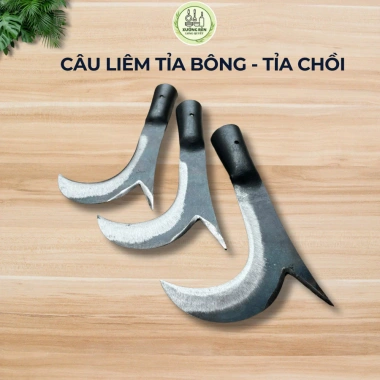 Câu liêm tỉa bông tải chồi, tỉa cành non thủ công sắc bén - Tiện lợi, giá 35.000₫