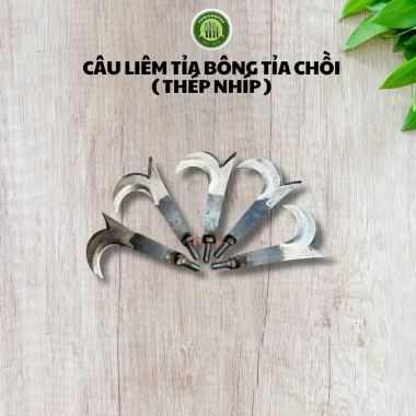 Câu liêm tỉa bông thép không gỉ rèn thủ công, sắc bén, giá chỉ 35.000₫ - Tỉa chồi, giật cành nhỏ