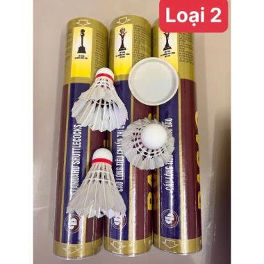 Cầu lông Ba Sao ống 10 quả đẹp - Giá ưu đãi 122.222đ, phù hợp HS, SV, phong trào
